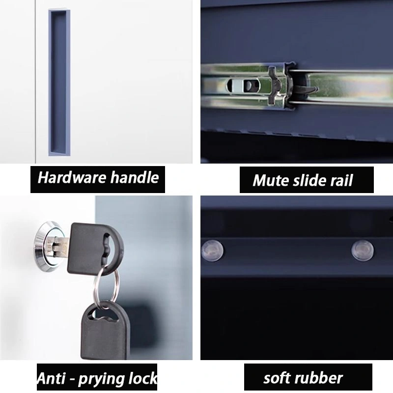Five Door Steel File Cabinet with Glass+Detail Five Door Steel File Cabinet with Glass+Detail